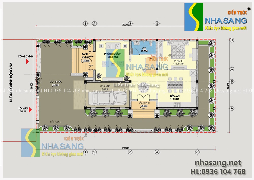 mẫu thiết kế nhà biệt thự 3 tầng đẹp kiểu tân cổ điển